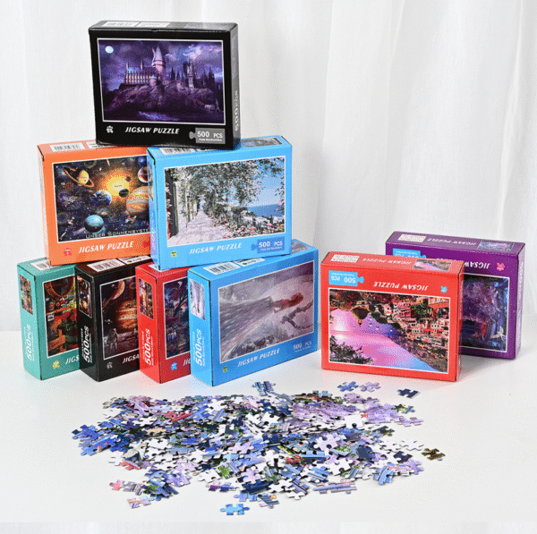 500pcs paper children's Jigsaw puzzle