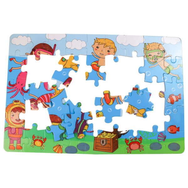 New 45PCS thicker jigsaw puzzle for kids - Image 2