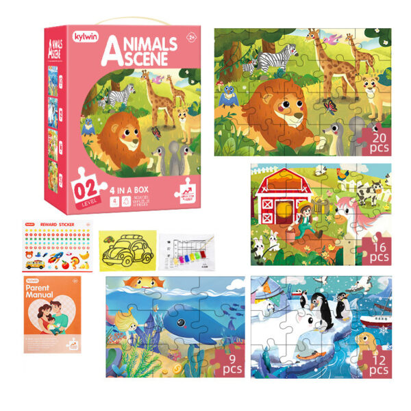 children animal jigsaw puzzle - Image 3