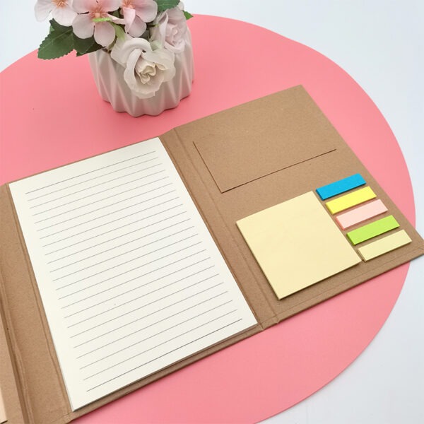 Kraft Paper Environmental Note Book Set - Image 2