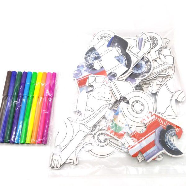 Educational Activity Cardboard Jigsaw Puzzle - Image 3