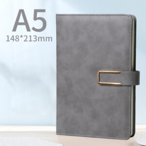 A5 business solid color notebook