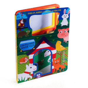 English Children Book Printing with Zipper