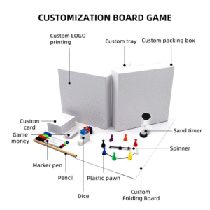 Printed Gambling Board Games for Adults Kids Family