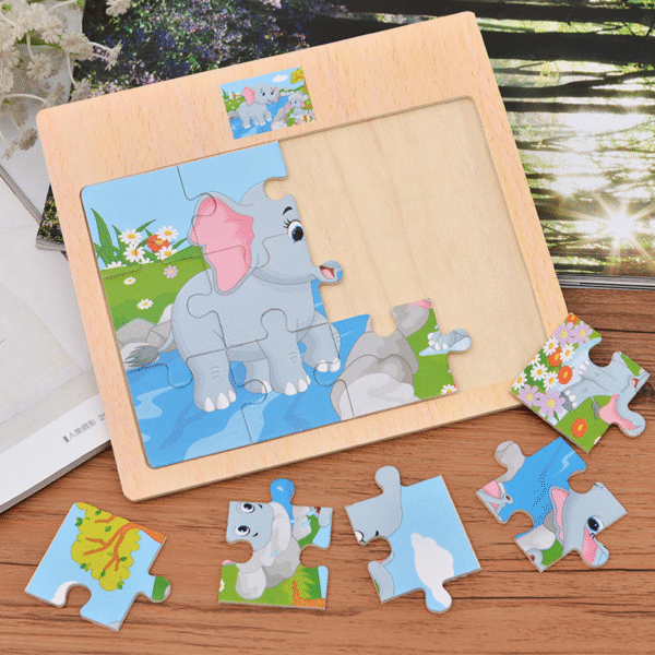 Custom Kids Wood Puzzle - Image 2