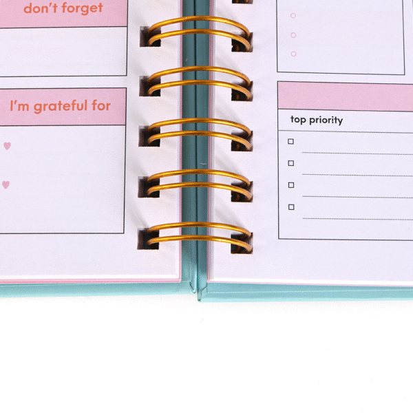 Hardcover Planners Agenda Organizer Notebook - Image 3