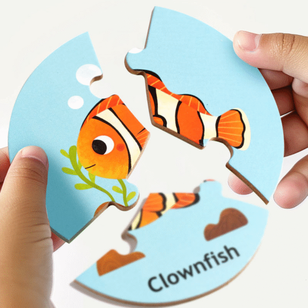 Diy Cartoon Animal Paper Puzzle - Image 3