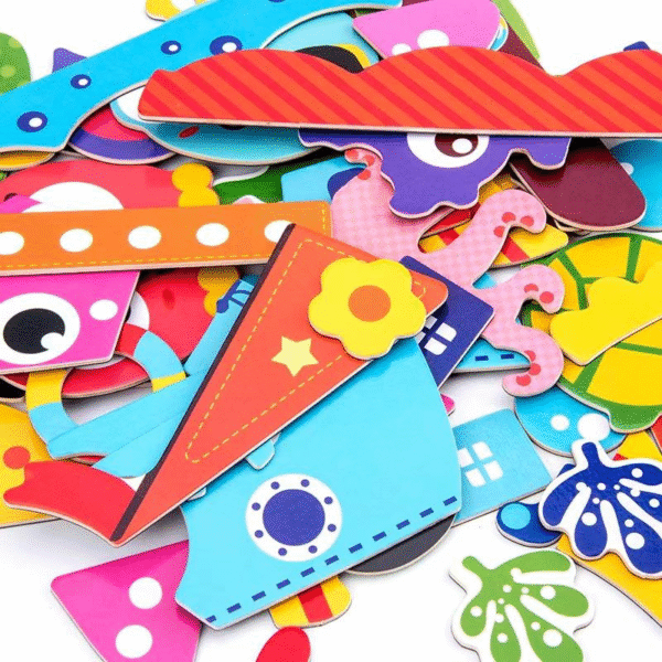 Music Cartoon Magnetic Puzzle Toy - Image 3