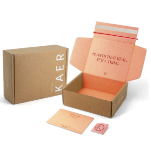 Mailer Shipping Box With Zipper