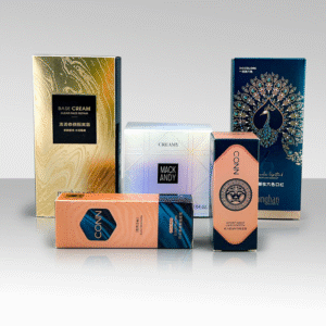 Empty Perfume Boxes with Embossed Logo