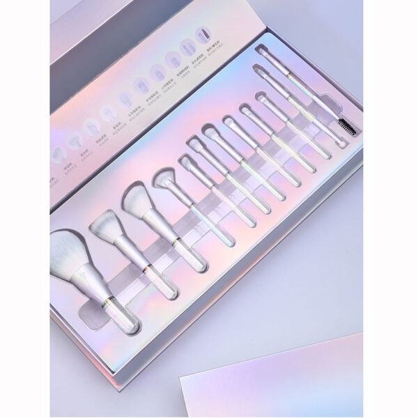makeup brush set with box package - Image 3