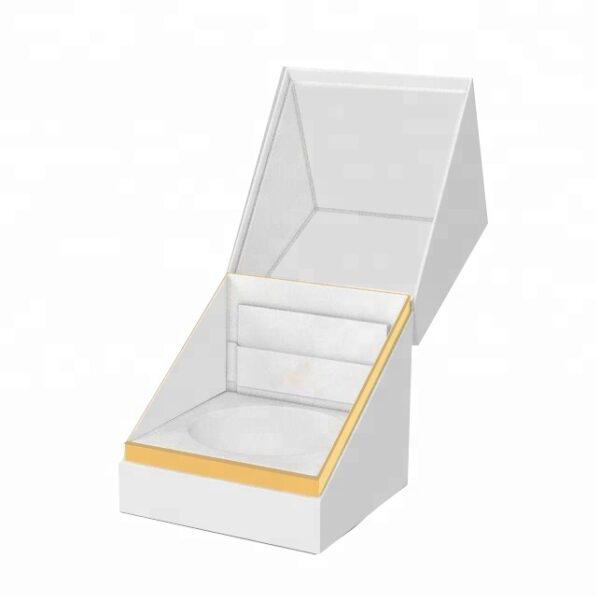 Fancy Design Logo Rigid Paper Candle Box - Image 2