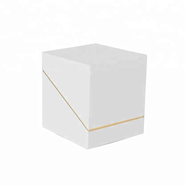 Fancy Design Logo Rigid Paper Candle Box - Image 3